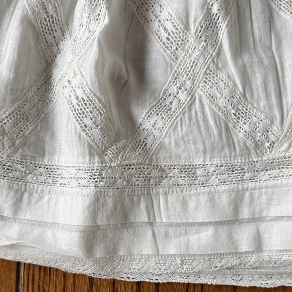 White Puff Sleeve Blouse - Picture 4 of 5